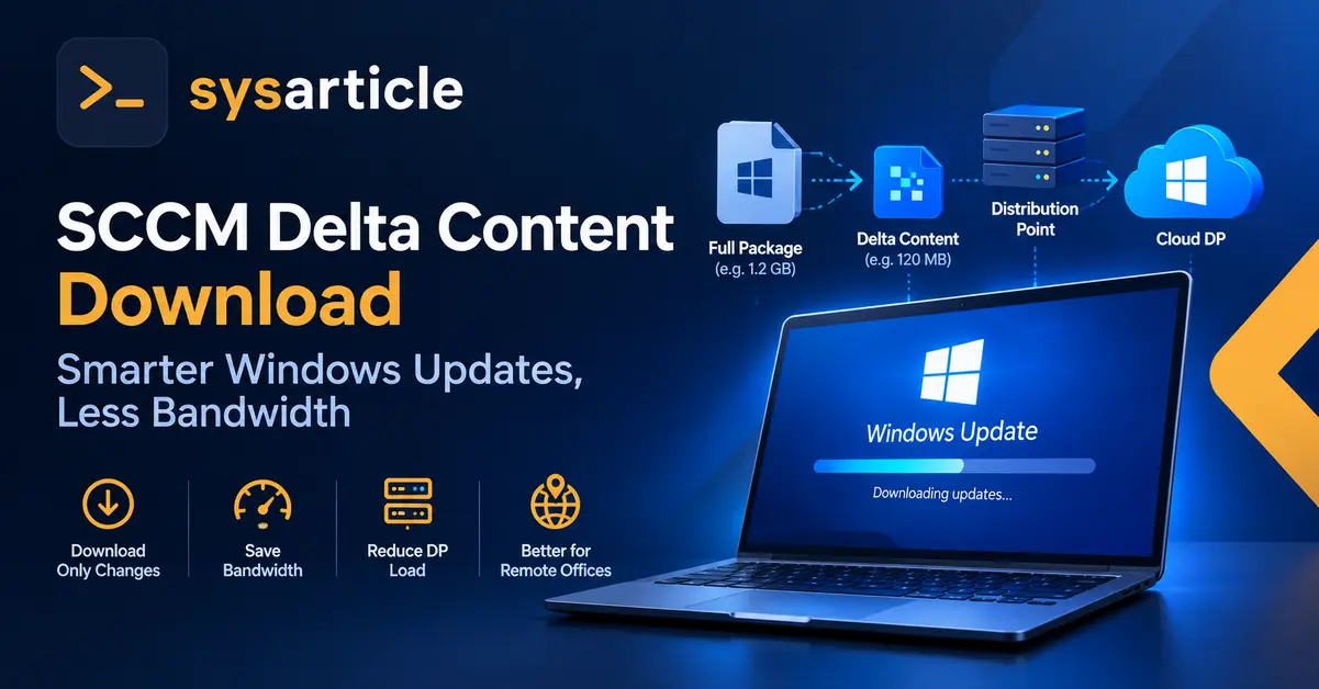 How To Allow Clients to Download Delta Content in SCCM