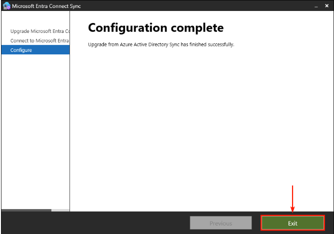 upgrade Microsoft Entra Connect