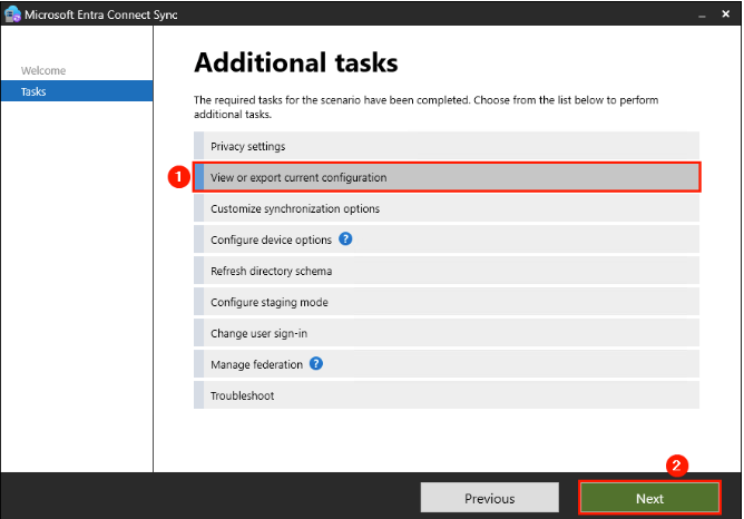 upgrade Microsoft Entra Connect