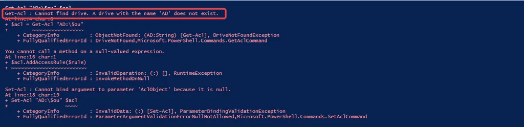 Entra Connect Permission-Issue